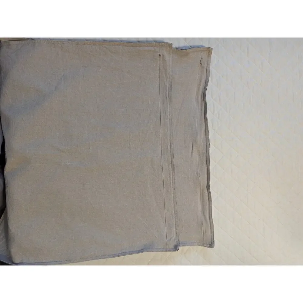 pottery barn pillow covers 2- 24 x 24